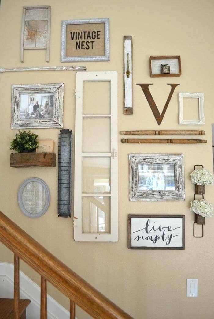 Farmhouse Elements Gallery Wall