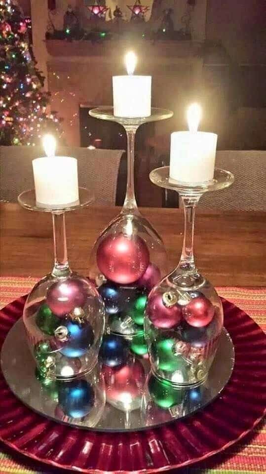 DIY Table Candleholders