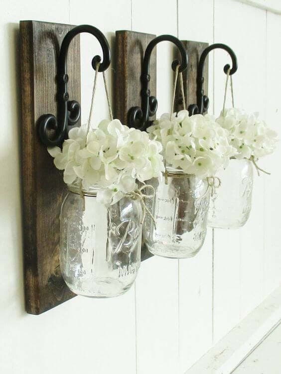 Decorative Hardware Hooks For Flower Jars