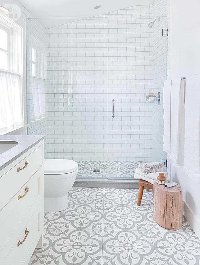 Immaculate White Spa Look Tile