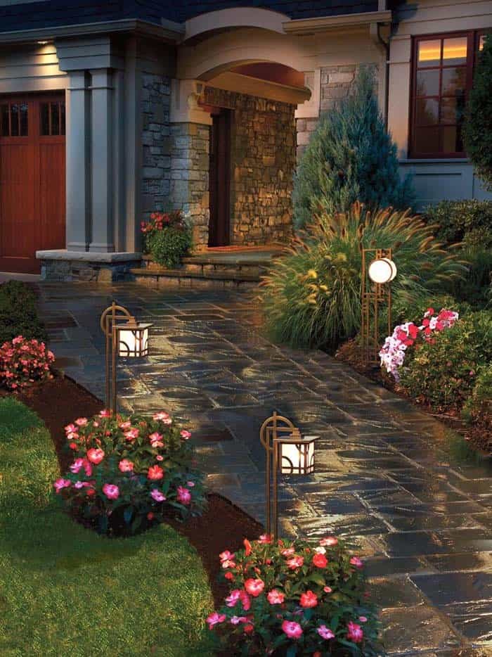 Light Your Walkway With Craftsman Lanterns