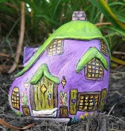 Fairy Garden Painted Rocks