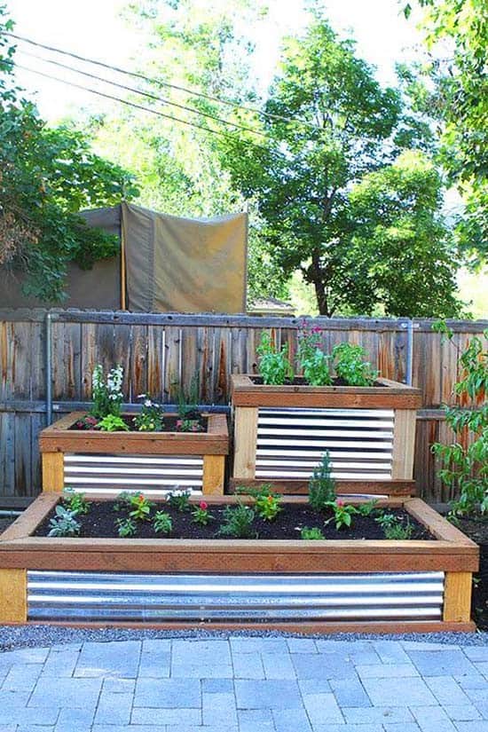 Get Smart with Gardening with a Patio Tiered Garden