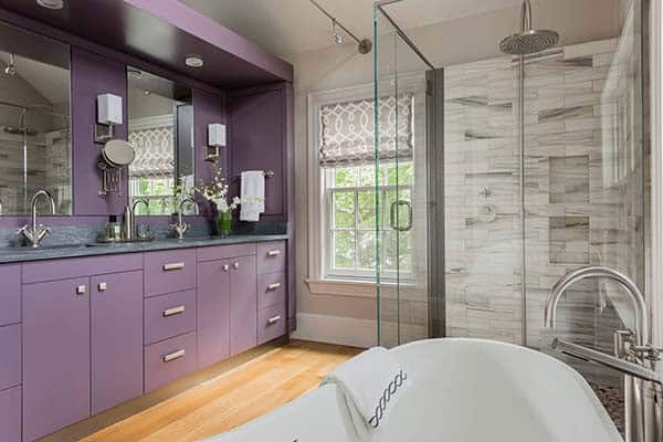 Transform Your Bathroom with a Purple Vanity