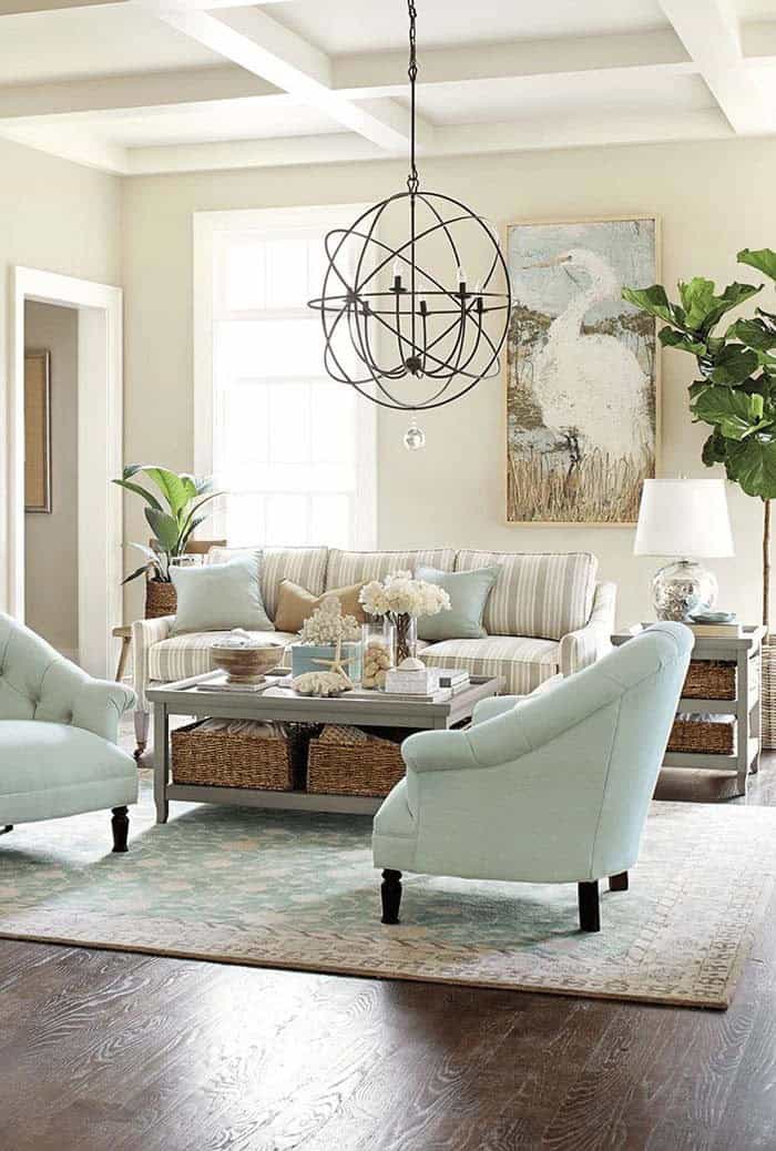 Decorate with White Walls, Rattan Furniture, and Fabrics