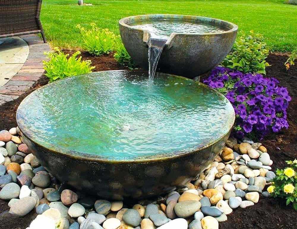 Cascading Water Bowls