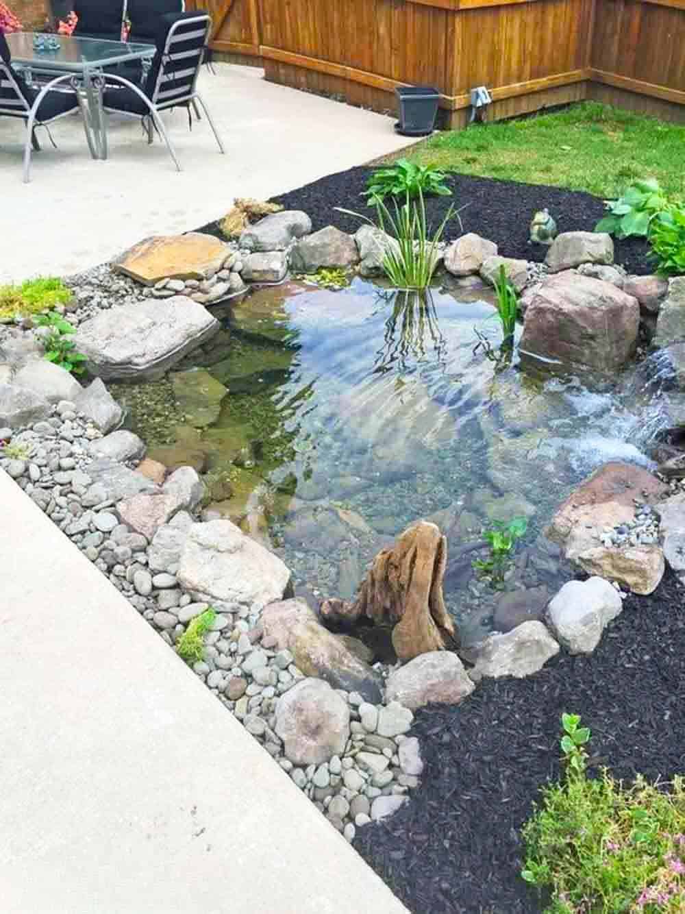 Suburban Pond Retreat