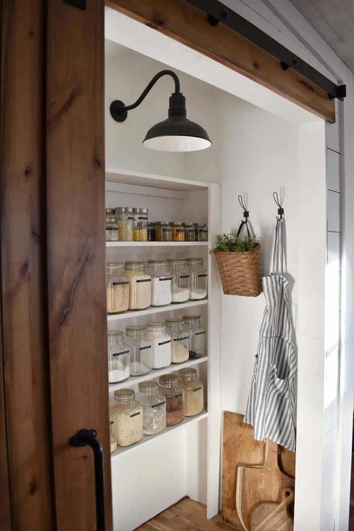 Gooseneck Country Barn Light for Pantry