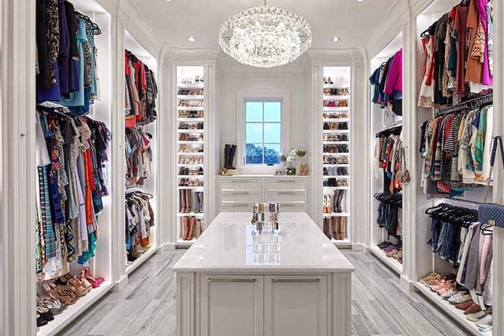 Add Stylish Lighting to Your Closet