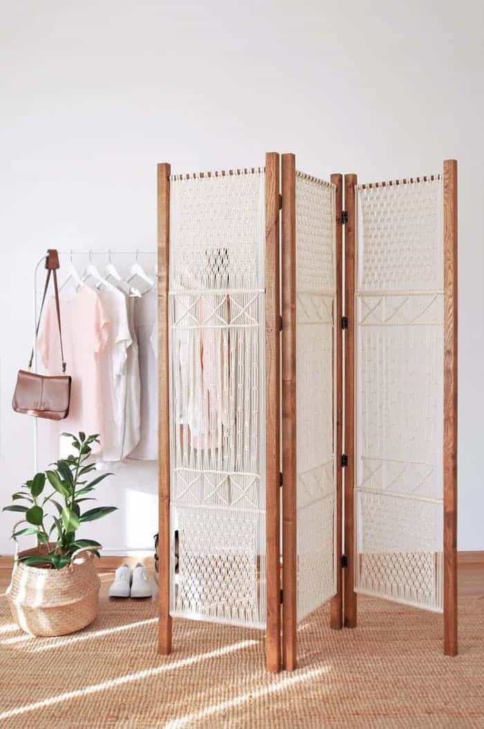 Three-Piece Macrame Divider