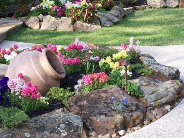 Prevent Pedestrian Traffic in a Yard with Effective Rock Garden