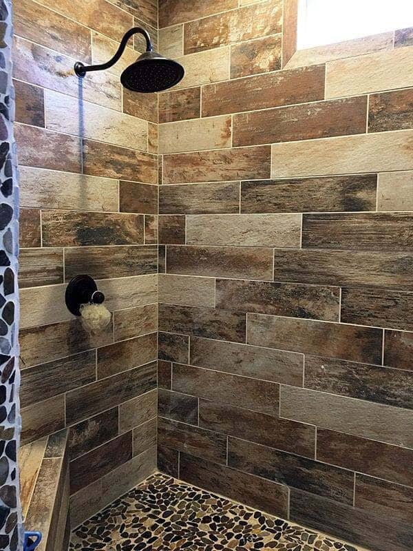 Sandy Hued Stone Look Tiles