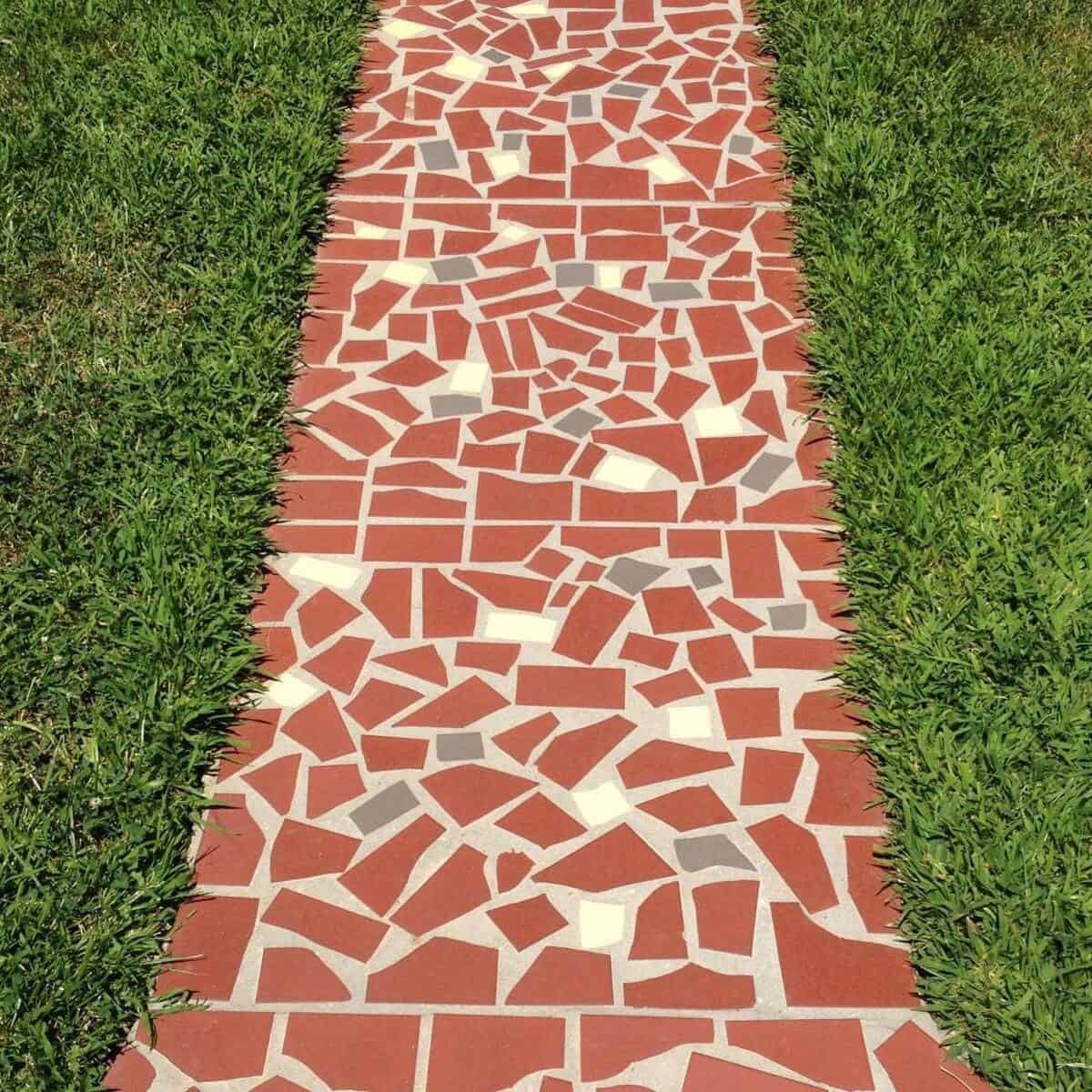 Simple Mosaic Pathway Idea