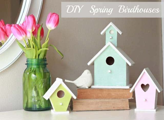 Welcome Spring with Handcrafted Birdhouses