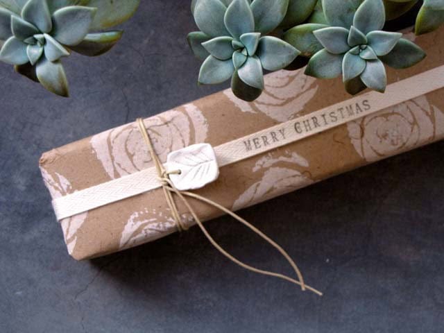 Customize Gifts with Stamping and Twine