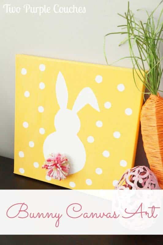 Create an Adorable Bunny with a Stencil and Paint