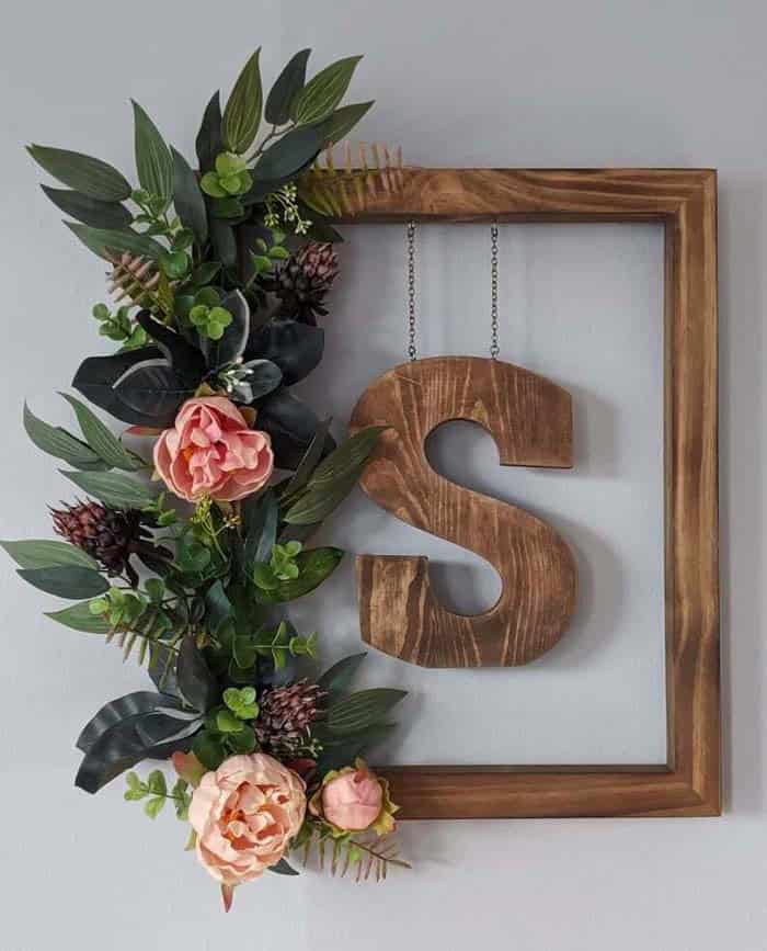 Embellish A Simple Wood Frame