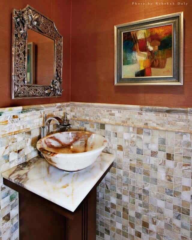 Mosaic Powder Room