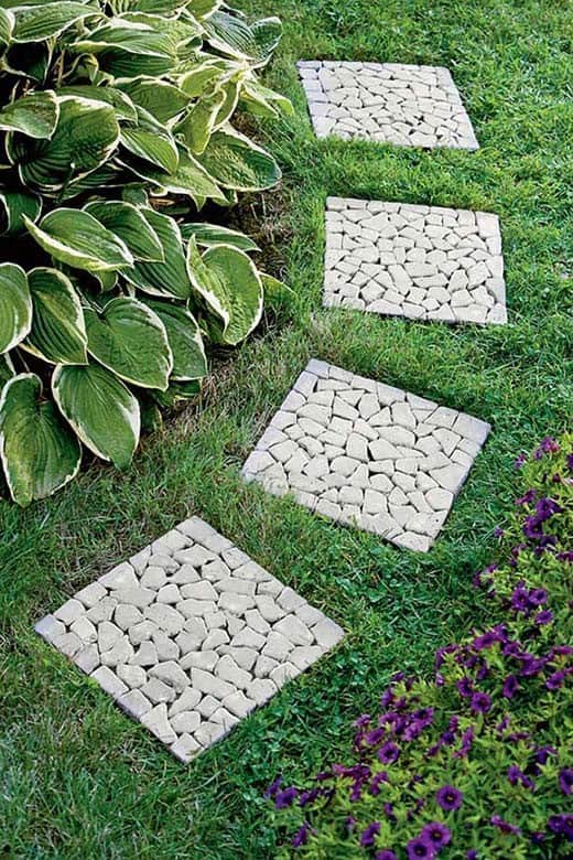 Use some good looking tiles for a pathway