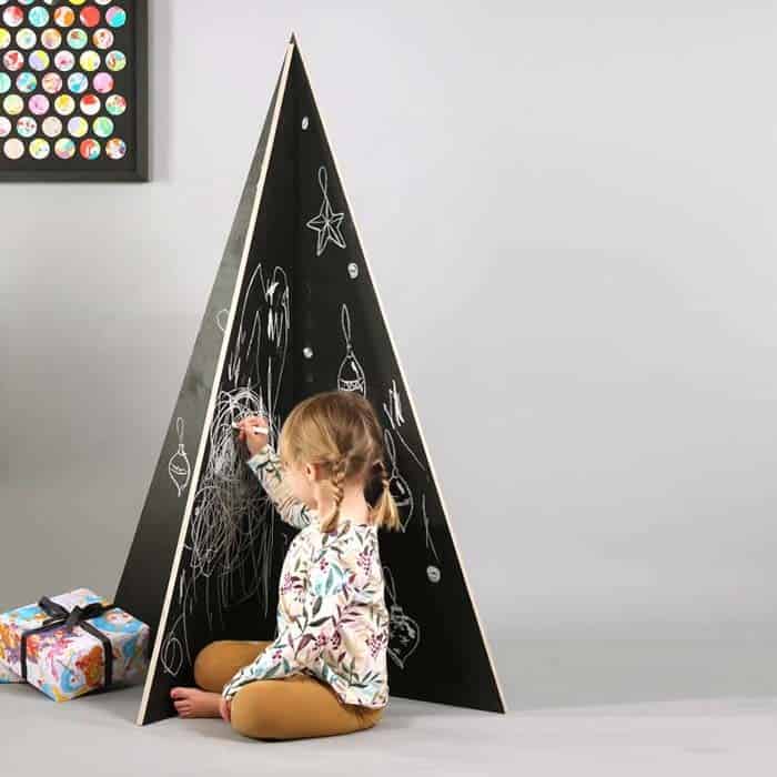 Standing Kid Friendly Chalkboard Tree