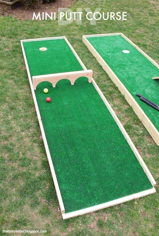 Build Your Own Miniature Golf Holes