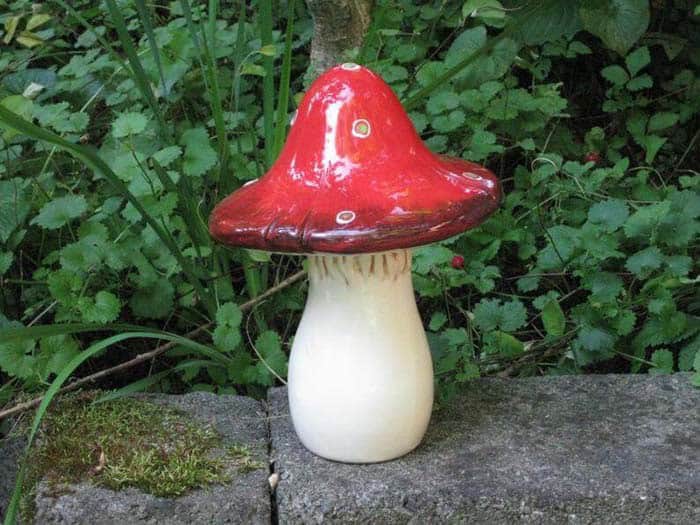 Brighten Your Garden with a Whimsical Mushroom Decor