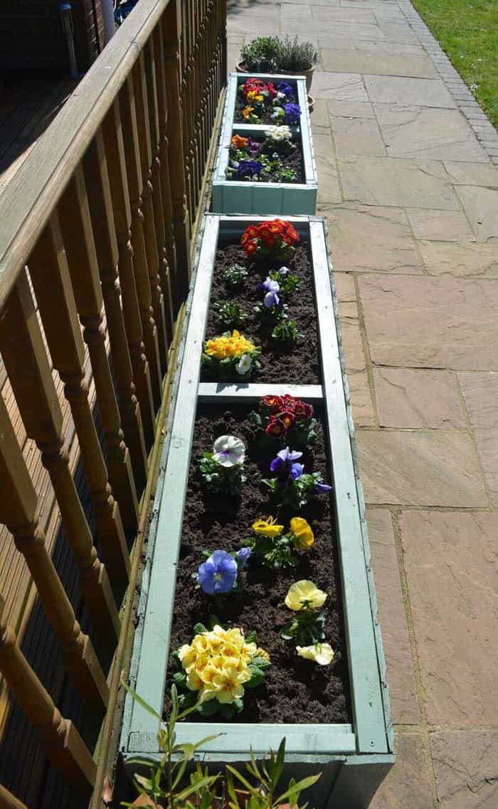 Plant Your Spring Garden Flower Boxes