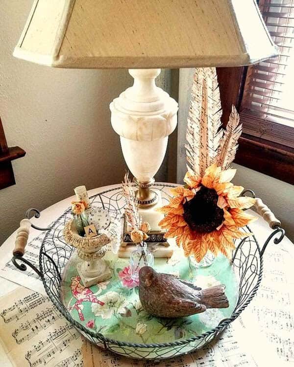 Repurpose Antique Objects for Summer Decorations