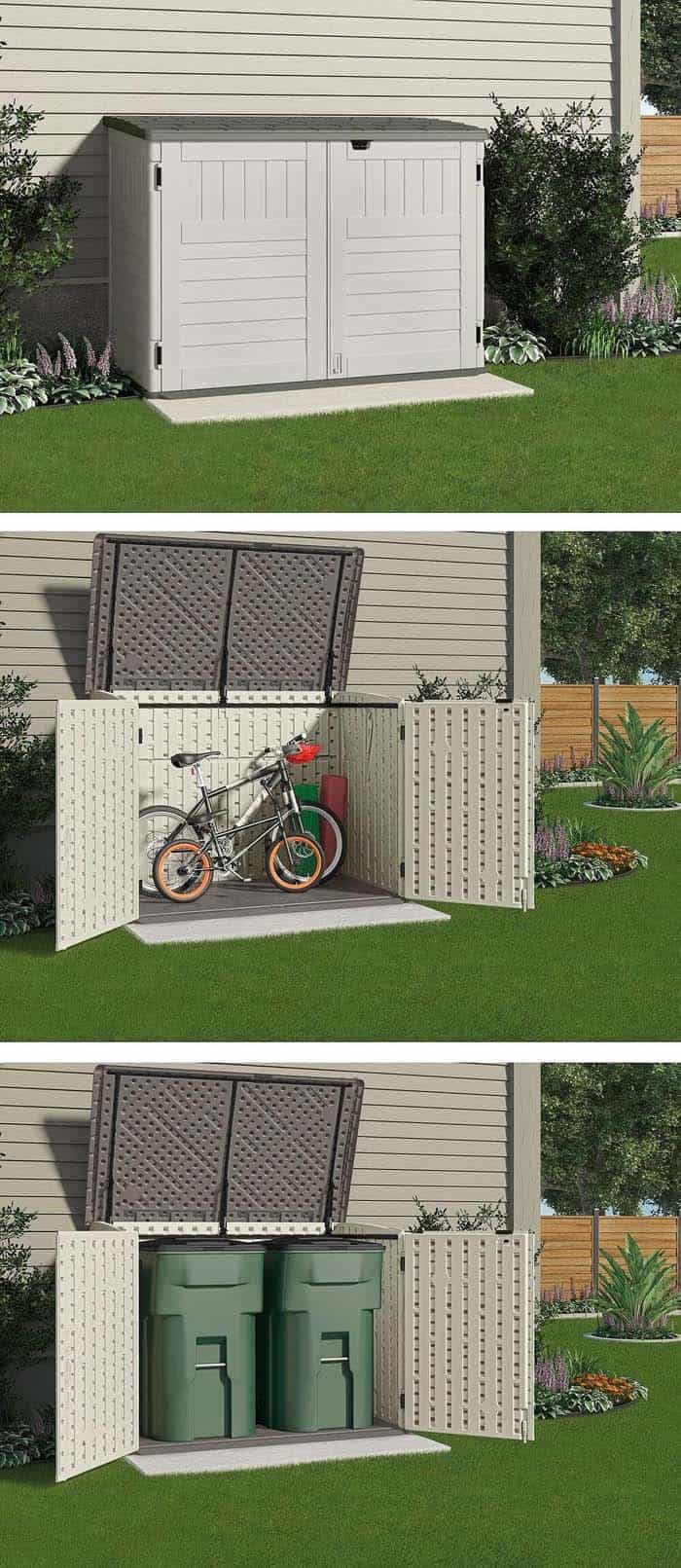 Add On Storage For Bicycles Or Bins