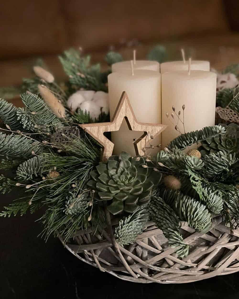 Make Yourself A Beautiful Christmas Candle Holder