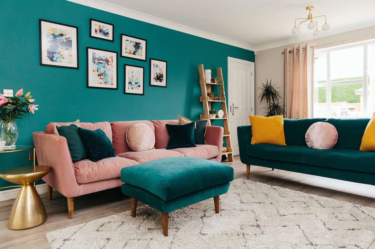 Go All-Out with Teal and Pink