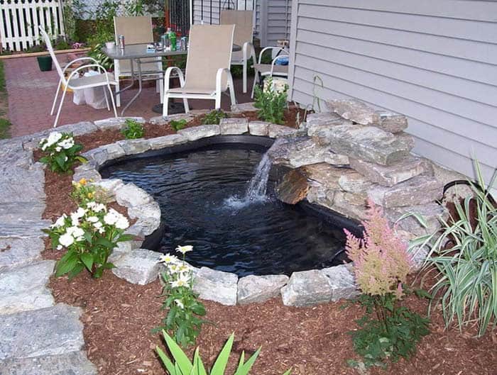 Build a Koi Pond with a Waterfall