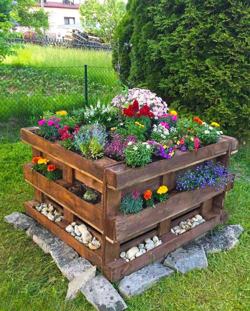 Upcycled Pallet Planter