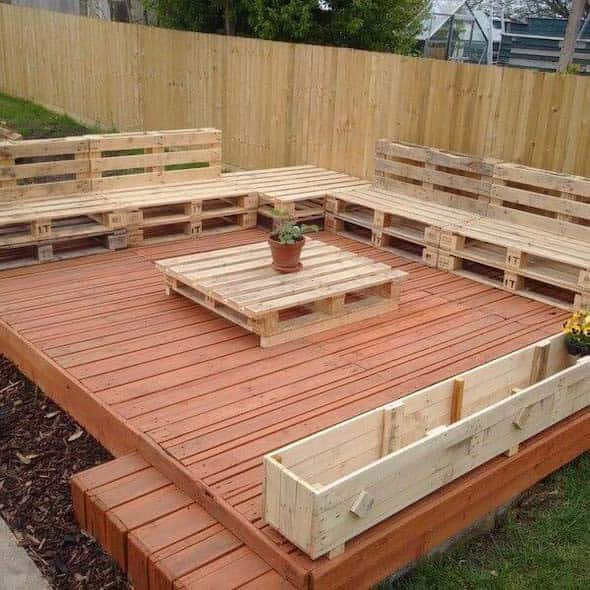 Large Floating Deck