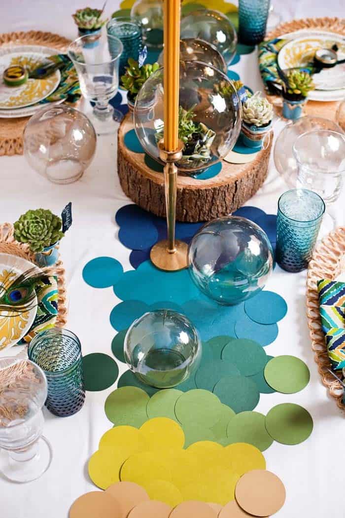 Beach-themed Summer Decor With Confetti