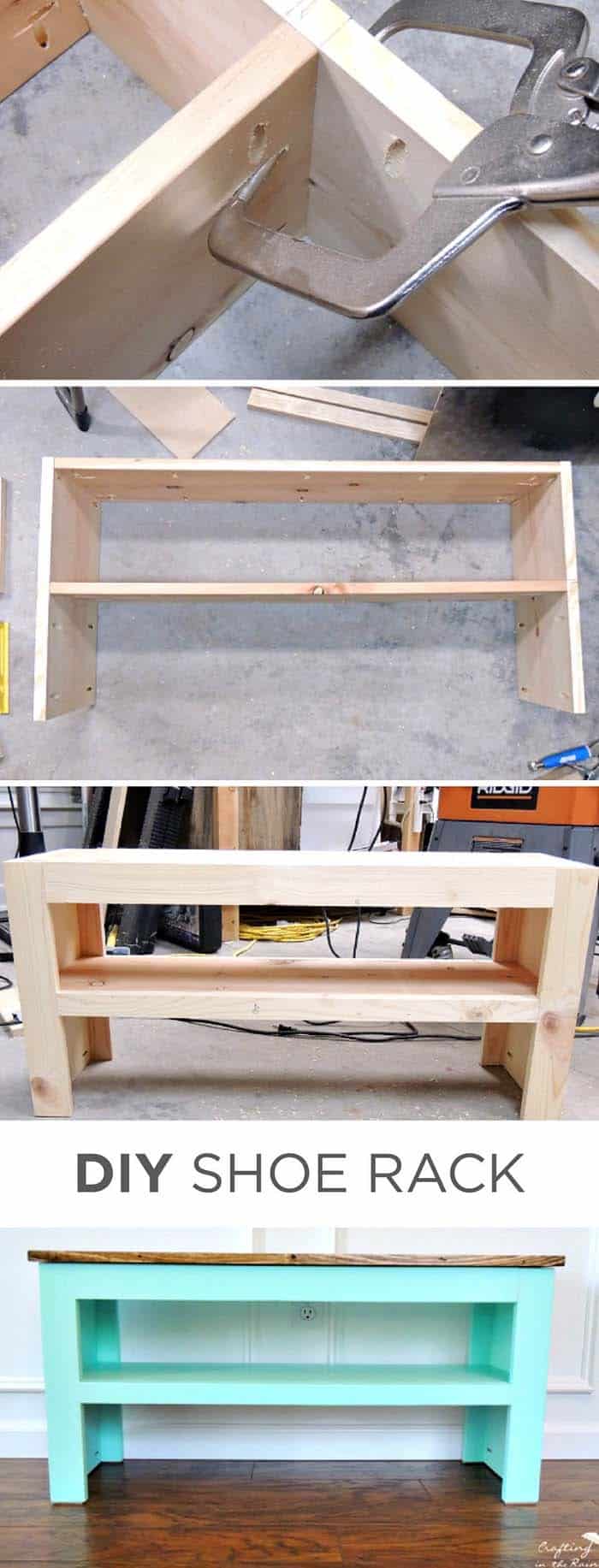 Combo Bench And Shoe Rack