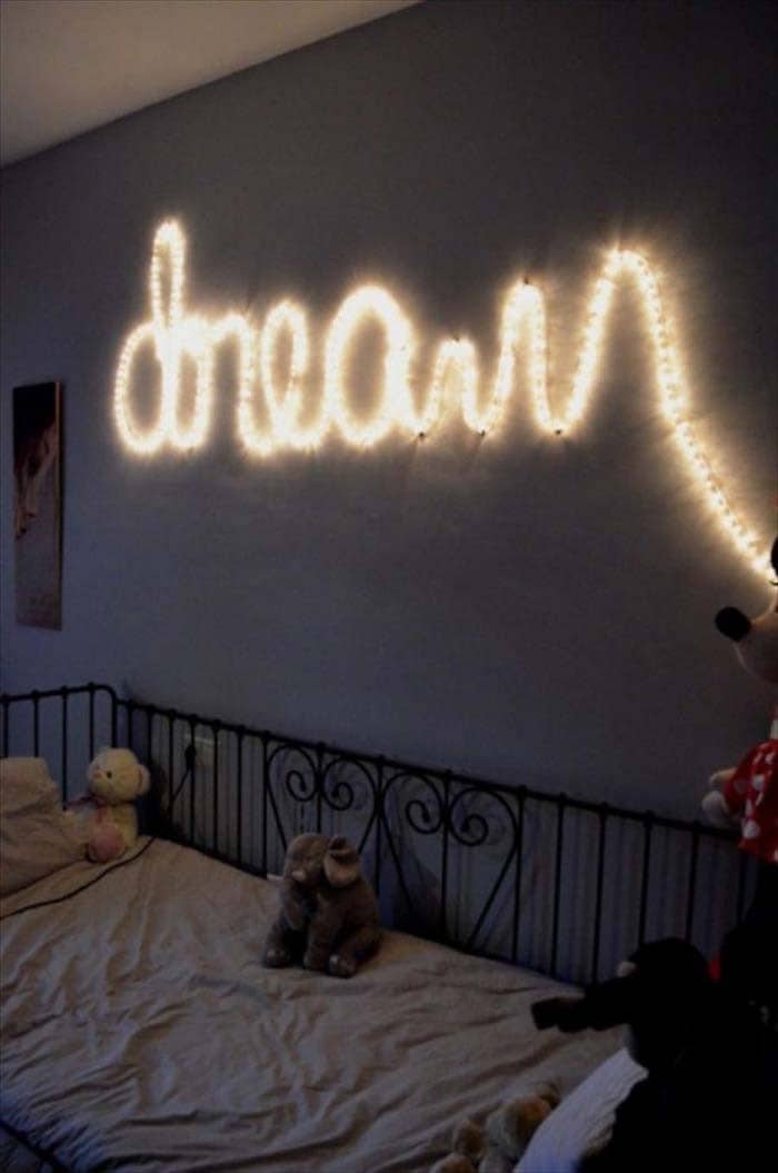 Budget Friendly Neon Sign Alternative