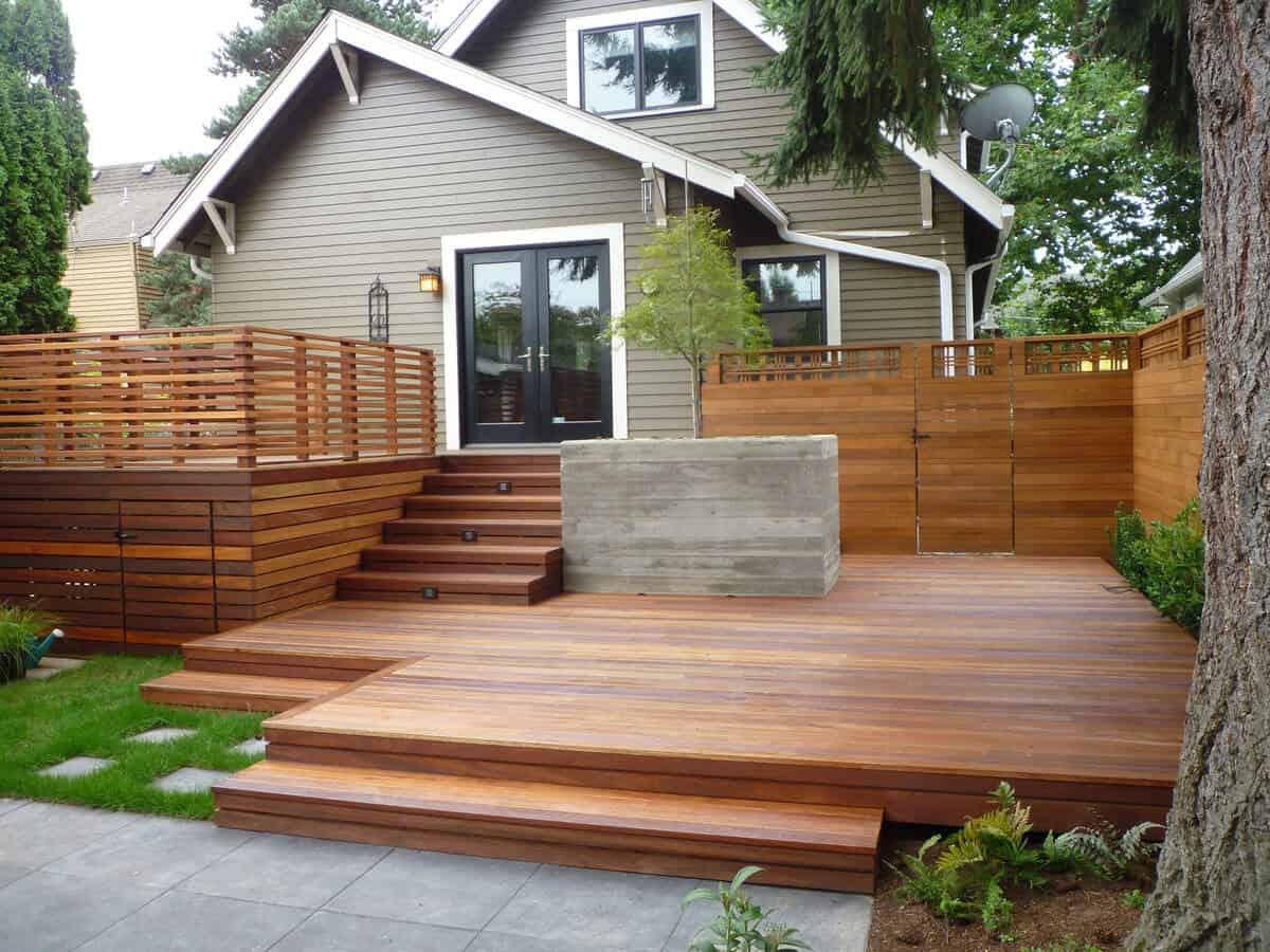 Redwood Deck