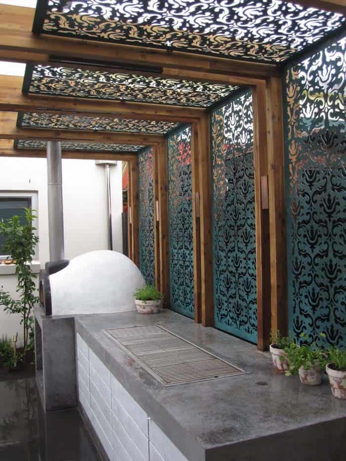 Ornate Privacy Screens