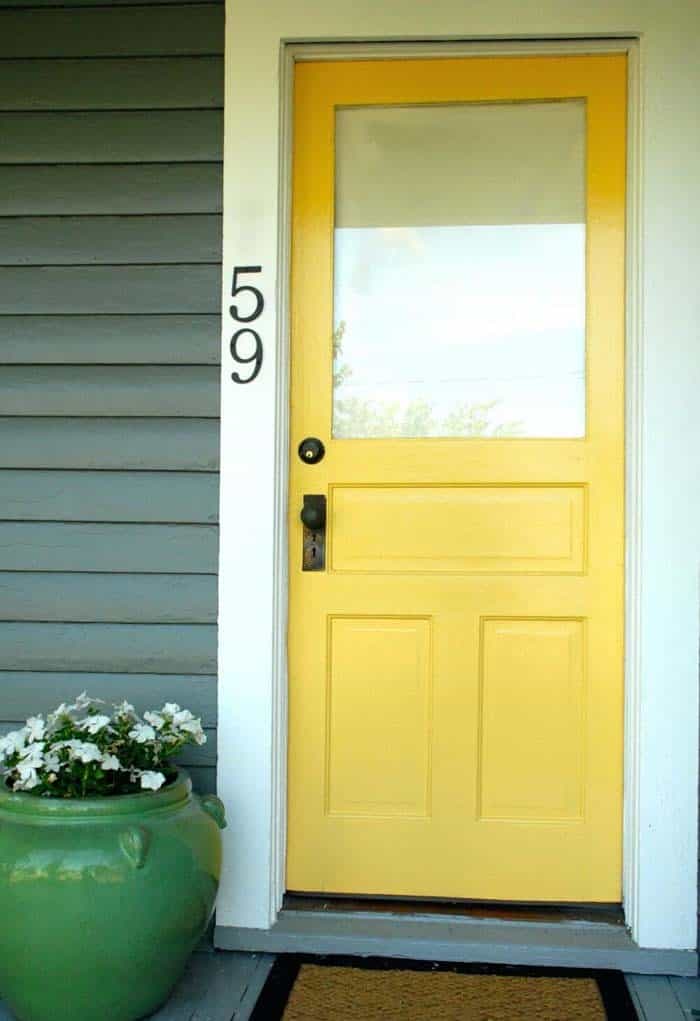 Sunshine Yellow Door