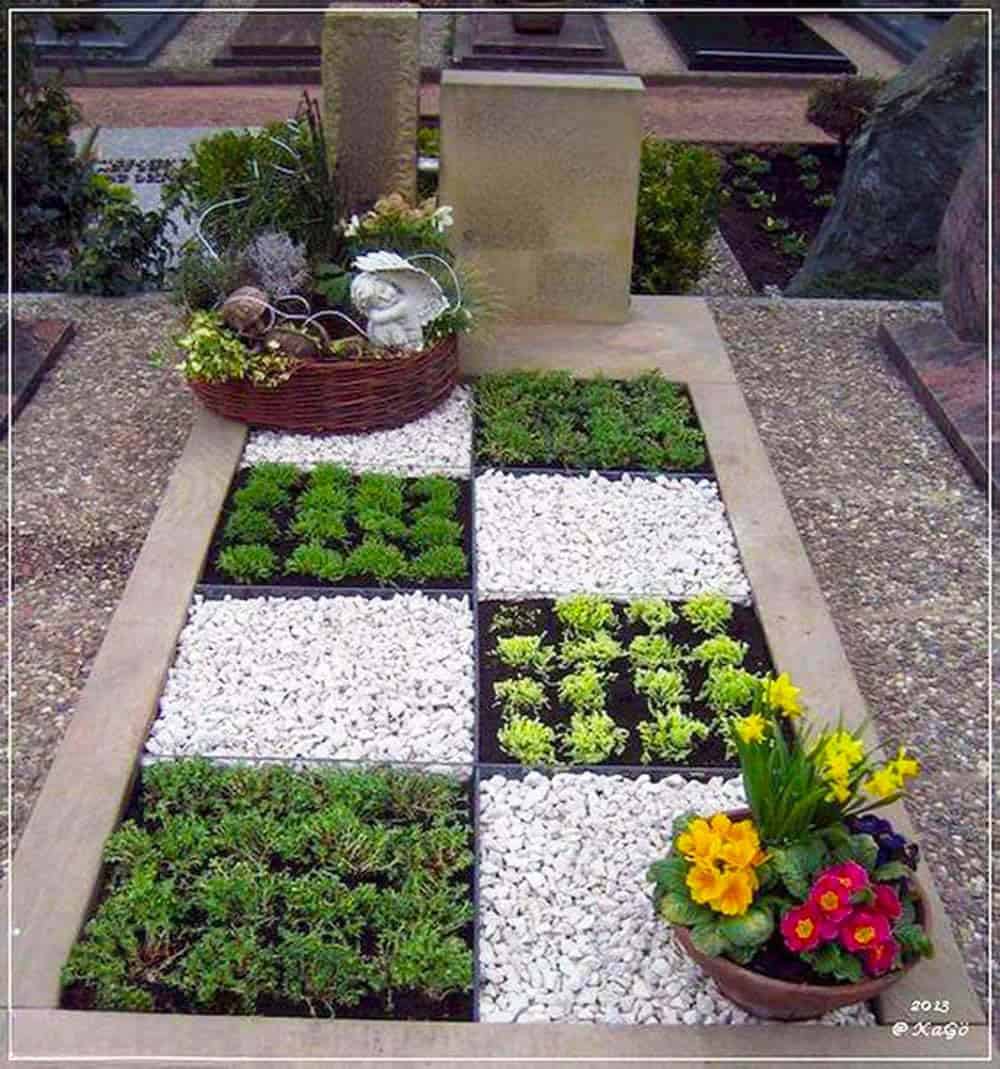 Checkerboard Garden Design