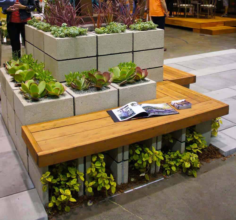 Succulent Seating Oasis