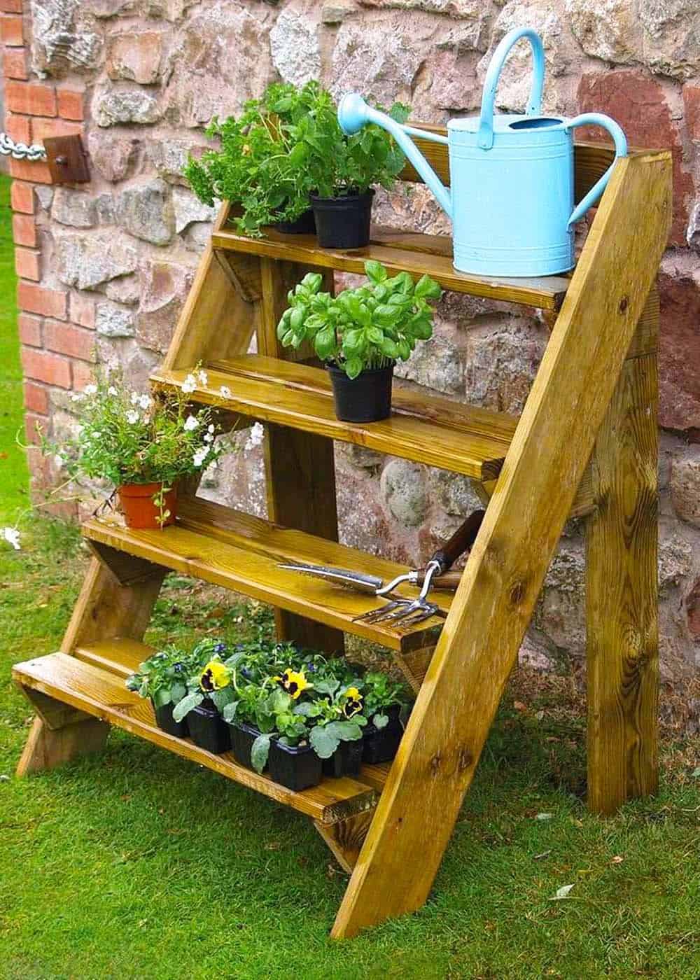 Rustic Garden Ladder