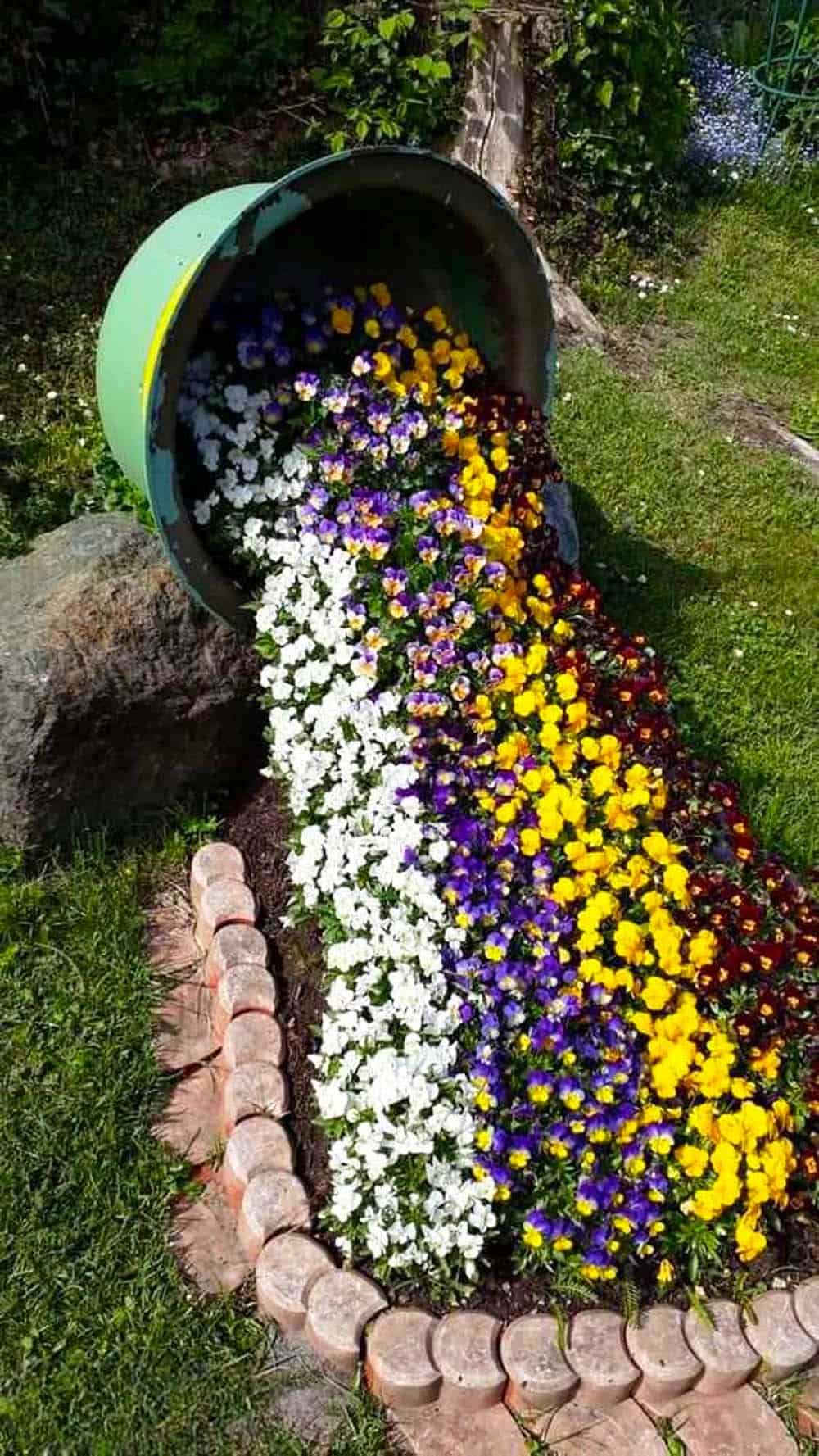 Colorful Spillway Garden