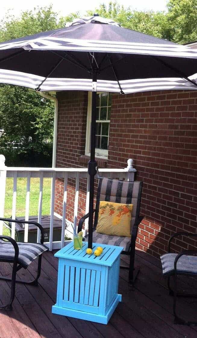 Enhance Your Patio with a DIY Umbrella Stand