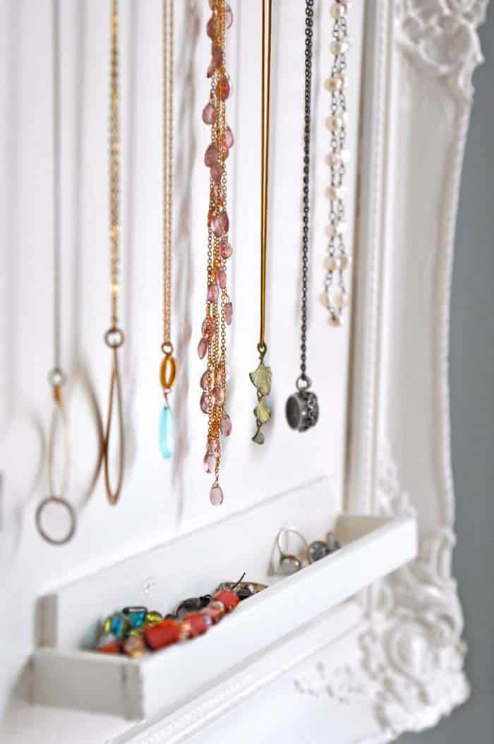 DIY Open Jewelry Storage