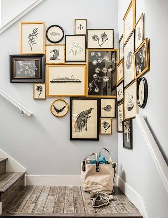 Make a Lasting Impression with a Stairway Wall Art