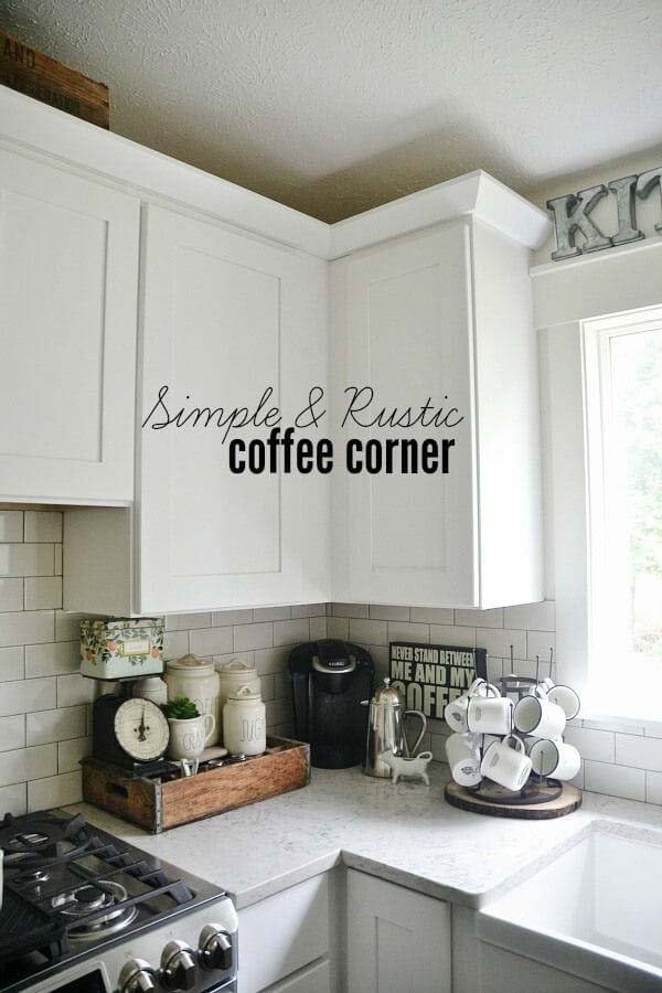 Create a Stylish and Organized Home Coffee Station