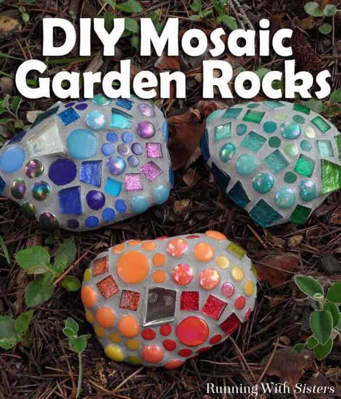 Enhance Your Garden Bed with Mosaic Stone Accents