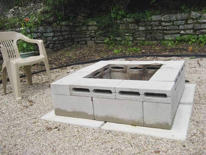 Enhance Your Backyard with a Cinder Block Fire Pit